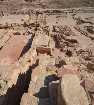 A view of the Petra Garden and Pool Complex in the summer of 2018 (Photo courtesy of PGPC)