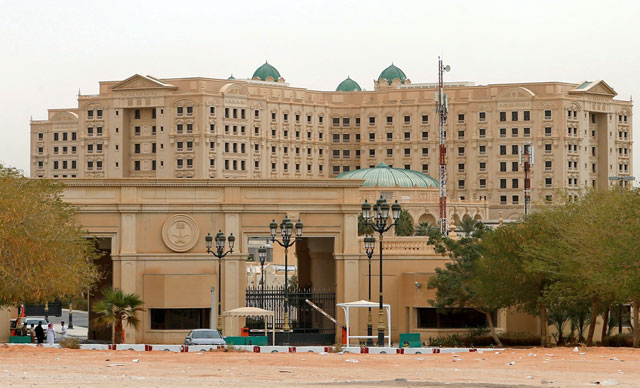 A view shows the Ritz-Carlton hotel in the diplomatic quarter of Riyadh, Saudi Arabia, on January 30, 2018 (Reuters photo)