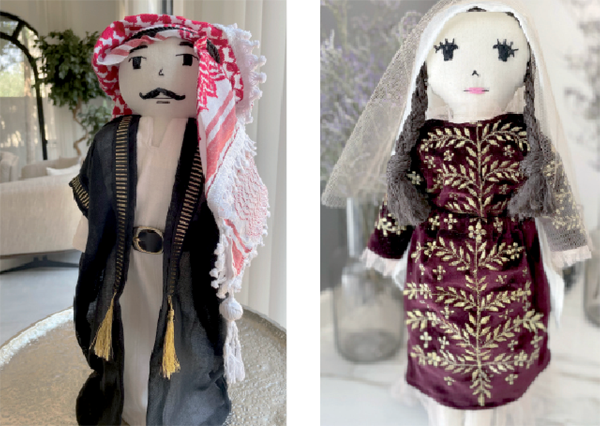 Established in 2018, Madeena Dolls creates dolls that represent different personas (Photos courtesy of Dima Abu Qaoud)