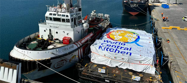 Since October, the World Central Kitchen (WCK) has been calling to open more access points to Gaza for humanitarian aid (Photo courtesy of World Central Kitchen)