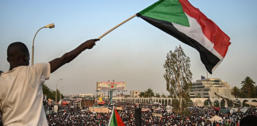 Beja people on Monday  blocked Sudan’s Red Sea Port protesting the deal signed  with Beni Amer tribe  (AFP photo)