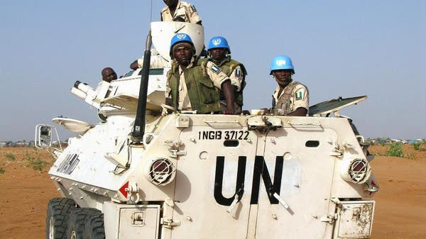 Peacekeeping soldiers of the hybrid United Nations - African Union Mission in Darfur (UNAMID) go on a patrol in the Nyala area of South Darfur (AFP photo)