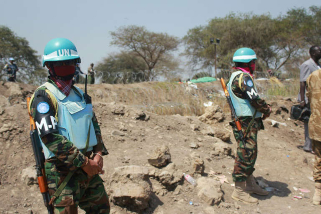 The UN mission was deployed for a year in 2011 when South Sudan gained independence, but its mandate has been extended again and again because of civil war and ethnic violence  (AFP photo)