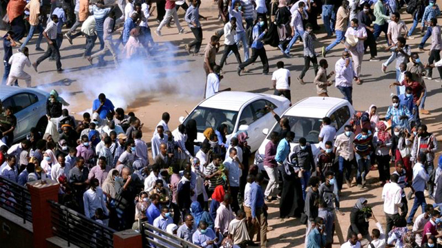 Monday's march was called for by a group of professionals including doctors, teachers and engineers, after it organised a similar rally on December 25 (Reuters photo)