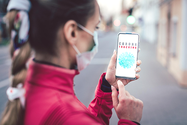 Tunisia has launched a mobile phone app that identifies and alerts users who may have had contact with others infected with the new coronavirus (AFP photo)