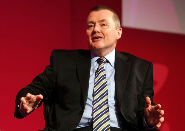 Longtime CEO of British Airways’ parent company Willie Walsh is stepping down (AFP photo)