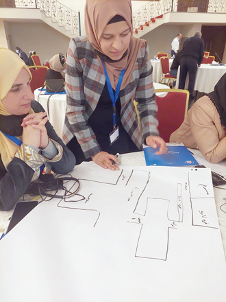 Participants during a recent orientation and dialogue session titled ‘Introduction to managing inclusive schools’, organised by the Ministry of Education and the Higher Council for the Rights of Persons with Disabilities with the support of UNESCO and the German Agency for International Cooperation (Photo courtesy of UNESCO)