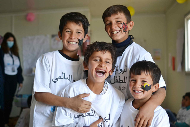 Events are taking place across Jordan on Sunday to celebrate World Children’s Day — UNICEF’s annual day in support of the realisation of children’s rights — with a special focus this year on inclusion for every child (Photo courtesy of UNICEF)