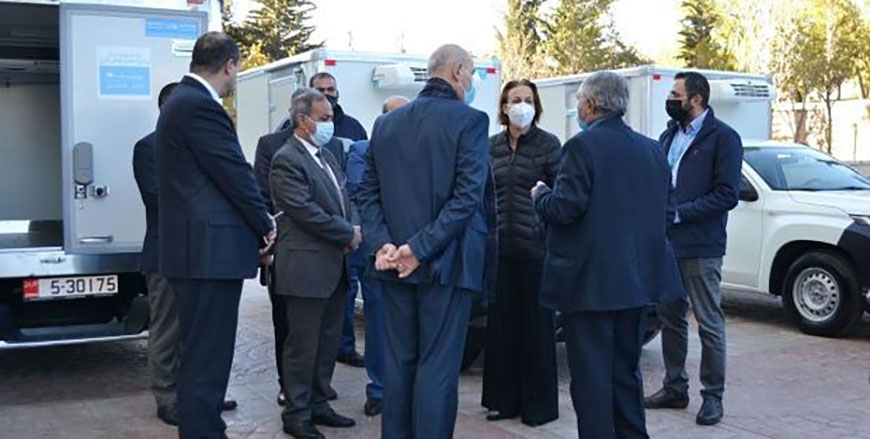 UNICEF has donated essential cold chain equipment to the Ministry of Health so that children and mothers can receive routine immunisations (Photo courtesy of UNICEF)