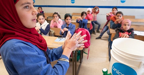 Ireland's $1.1 million contribution to UNICEF will support the agency's work with the Ministry of Education to increase the provision of accessible and quality education to children in Jordan (Photo courtesy of UNICEF Jordan)