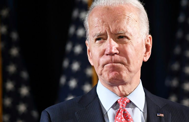 Joe Biden has won Nancy Pelosi's endorsement for US president (AFP photo)
