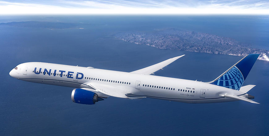 Nonstop United Airlines flights to Queen Alia International Airport in Amman and from its hub at Washington, DC to start May 7, 2022 (subject to government approval)  (Photo courtesy of United Airlines)