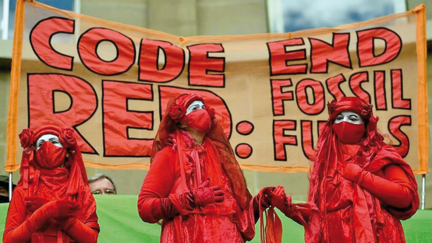 Fossil fuels are the main driver of global warming (AFP photo)
