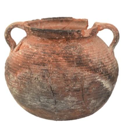 A typical Late Roman cooking pot, 3rd century AD (Photo courtesy of The Danish-German Jerash Northwest Quarter Project)