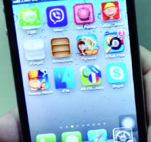 Voice over Internet Protocol services offered by apps such as Viber and Skype have affected the local telecom sector’s revenues, according to the Telecommunications Regulatory Commission (Photo by Bahaa Al Deen Al Nawas)