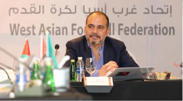 HRH Prince Ali, president of the West Asian Football Federation, stressed the federation’s unwavering support for Saudi Arabia’s bid to host the 2034 FIFA World Cup (Petra photo)