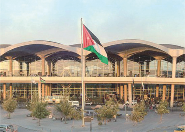 Queen Alia International Airport has secured the title of ‘Best Airport by Size and Region: Middle East’ for airports serving five to 15 million passengers for the second consecutive year and eighth time in its history (JT File picture)