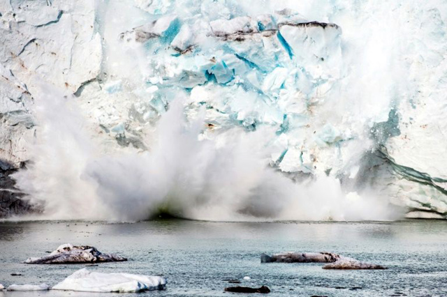 Natural drivers of global warming — more heat-trapping clouds, thawing permafrost, and shrinking sea ice — already set in motion by carbon pollution will take on their own momentum, researchers said (AFP photo)