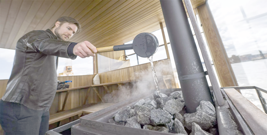 Saunas are enjoyed around the world as a method of relaxation (AFP photo)