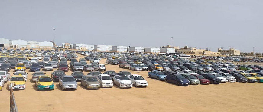 Some 11,000 people and 7,000 vehicles have violated the restrictions on movement since the government's issuance of a series of defence orders to curb the spread of the coronavirus in mid-March, according to the Jordan News Agency, Petra (Petra photo)