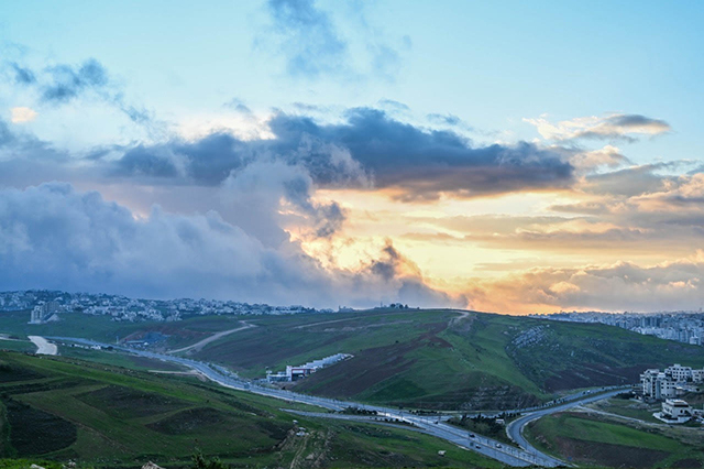 On Sunday, temperatures are forecast to slightly increase, bringing moderate weather around the Kingdom, according to the Jordan Meteorological Department (Photo by Amjad Ghsoun)