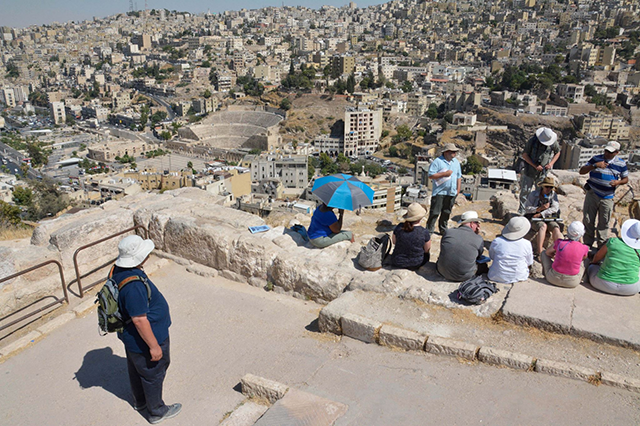 The Central Bank of Jordan says that tourism revenue rises by 22.8 per cent in January, reaching $680.5 million, up from $554.2 million in the same month of 2024 (JT file)