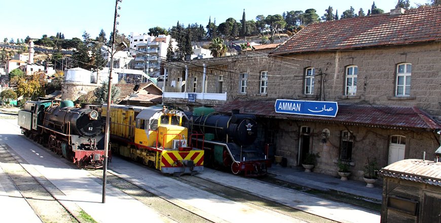 Director-General of the Jordan Hejaz Railway Corporation Zahi Khalil on Tuesday says that inspections are currently underway along the railway line from Mafraq to Al Safr area in Syria prior to resuming tourist trips to Daraa city (Photo courtesy of JHR)