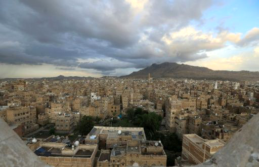 General view of the historical quarter of the Yemeni capital Sanaa, listed as one of the world heritage sites by UNESCO (AFP photo)