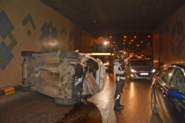The annual cost of traffic accidents in Jordan reaches $2 billion, accounting for 5.59 per cent of the GDP, according to Transport Minister Hussein Al Souob (Photo by Amjad Ghsoun)