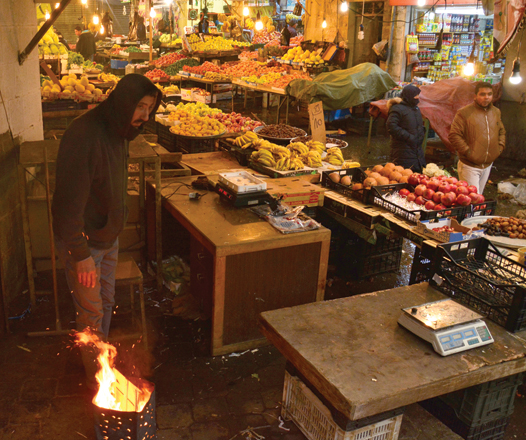 The continued border closure with Syria and Iraq, and the lack of progress in addressing these issues continue to hinder the economy, according to the Finance Ministry (Photo by Amjad Ghsoun)
