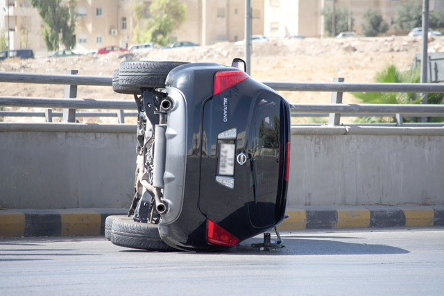 Road accidents have been on the rise since 2016, according to an expert and official figures (Photo by Amjad Ghsoun)