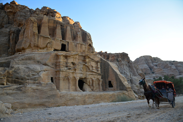 Petra has seen the highest number of visitors ever in one month this April,  as the number of foreign visitors increased by 47 per cent, according to the Petra Development and Tourism Region Authority (Photo by Amjad Ghsoun)