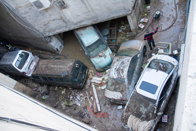 In March, heavy rain flooded downtown Amman and caused ‘extensive damage’ prompting citizens to express their frustration over the country’s ‘poor’ infrastructure  (Photo by Amjad Ghsoun)