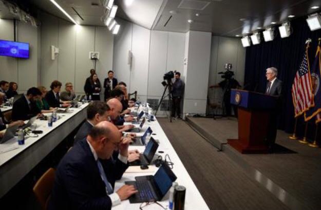 Federal Reserve Chairman Jerome Powell delivers remarks at a news conference following a Federal Open Market Committee (FOMC) meeting at the Federal Reserve on March 19, 2025 in Washington, DC (AFP photo)