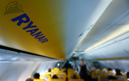 Brexit and intense competition squeezed Ryanair in the three months to June (AFP file photo)