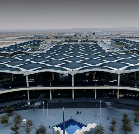Airport International Group announces on Wednesday that Queen Alia International Airport (QAIA) welcomed 726,635 passengers (PAX) in February (Petra photo)