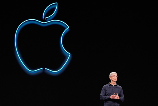 Apple CEO Tim Cook speaks during Apple’s annual Worldwide Developers Conference in San Jose, California, on Monday  (Reuters photo)