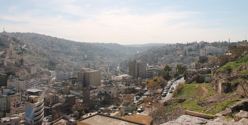 The cultural programme looks into the urban organisation of migrants inside cities like Amman (Photo by Camille Dupire)