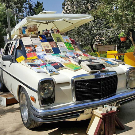 The July edition of Art at the Park in Jabal Luweibdeh attracted a large audience, according to its organisers  (Photo courtesy of Art at the Park)