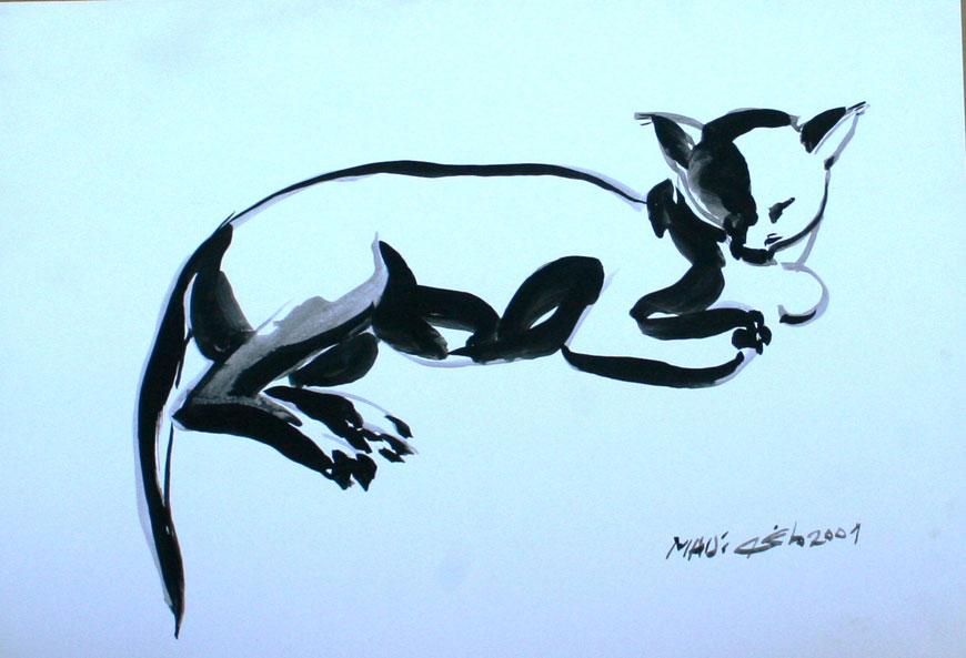 Work by Hussein Madi  on display at Nabad Art Gallery until June 18 (Photo courtesy of Nabad Art Gallery)