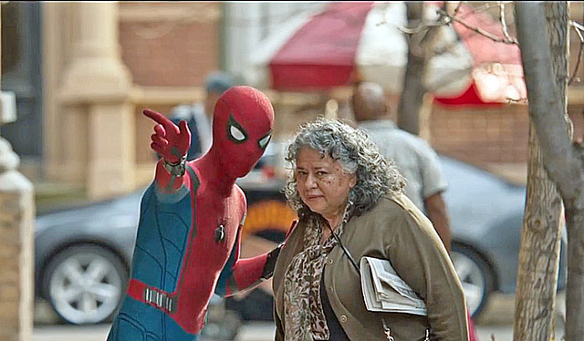  Tom Holland (left) in ‘Spider-Man: Homecoming’ (Photo courtesy of imdb.com)
