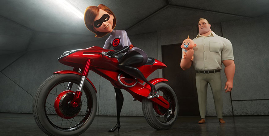  Holly Hunter and Craig T. Nelson (right) in ‘Incredibles 2’ (Photo courtesy of imdb.com)