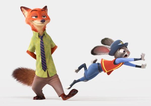 Scene from Disney’s ‘Zootopia’ which tops the box office (Photo courtesy of imdb.com )