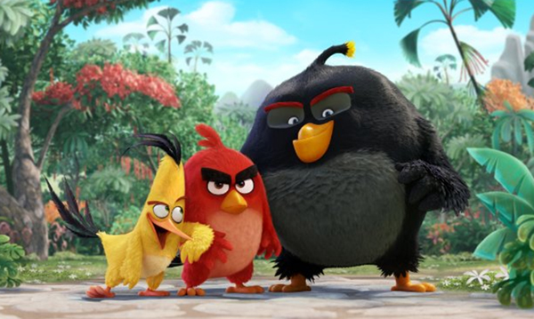  A scene from ‘The Angry Birds Movie’  (Photo courtesy of imdb.com)