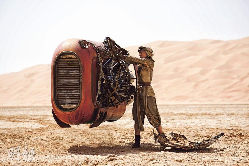 Daisy Ridley in ‘Star Wars: The Force Awakens’  (Photo courtesy of imdb.com)
