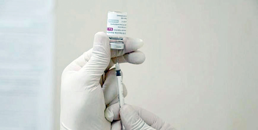 The total number of people who received the first dose of COVID-19 vaccine has reached 3,422,595 while 2,868,623 have received their second shot, according to the government (File photo)