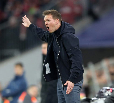 Leipzig coach Julian Nagelsmann (AFP photo)
