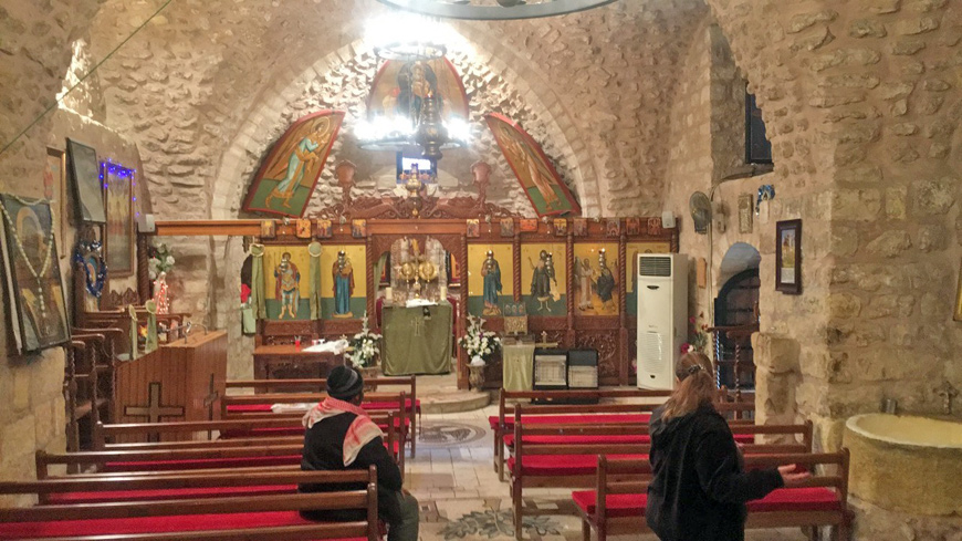 Muslims and Christians gather at Al Khader Church in Salt Governorate, also known as the church of miracles (Photo by Rula Samain)