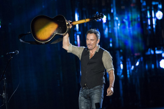 Bruce Springsteen and the E Street Band, shown here playing the Grammys in 2012, have returned with the new album ‘Letter To You’  (AFP photo)