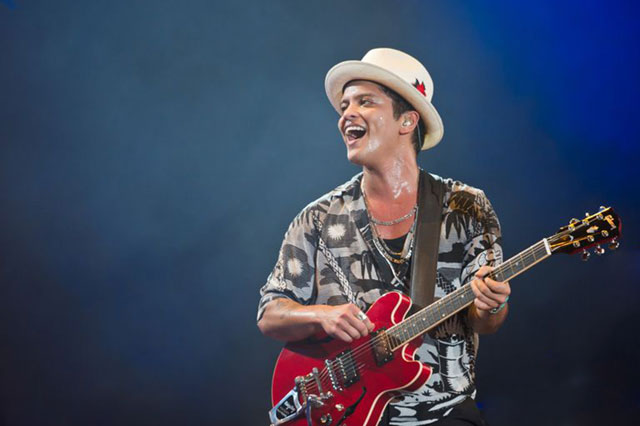  Pop star Bruno Mars (Photo courtesy of thoughtco.com)